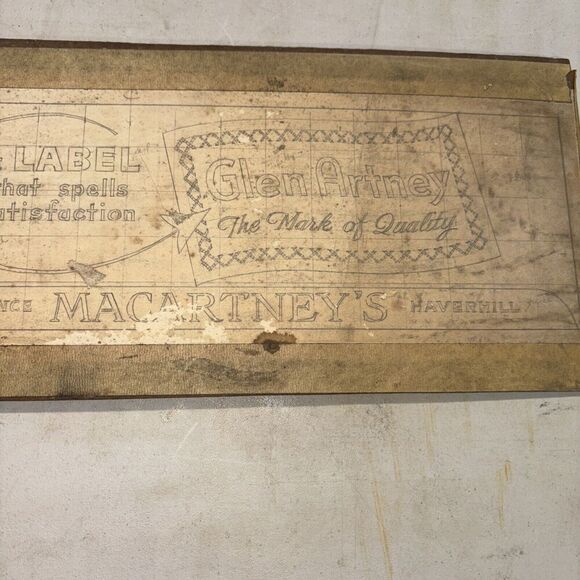 Vintage Billboard Glen Artney Suit Ad Mockup: Macartney’s Lawrence Massachusetts - Picture 4 of 5